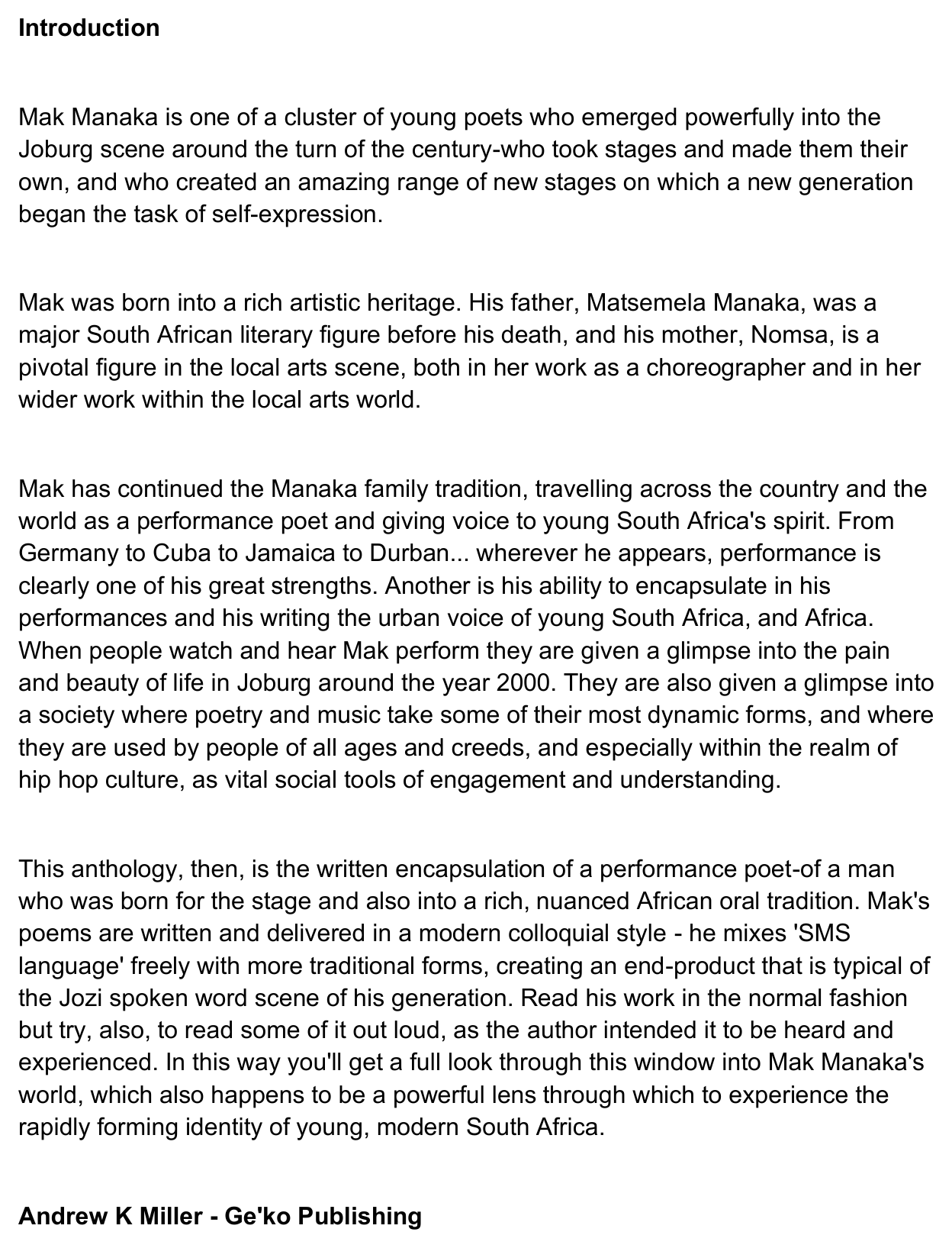 Original opening page — In Time. Exact facsimile from the authorised EPUB.