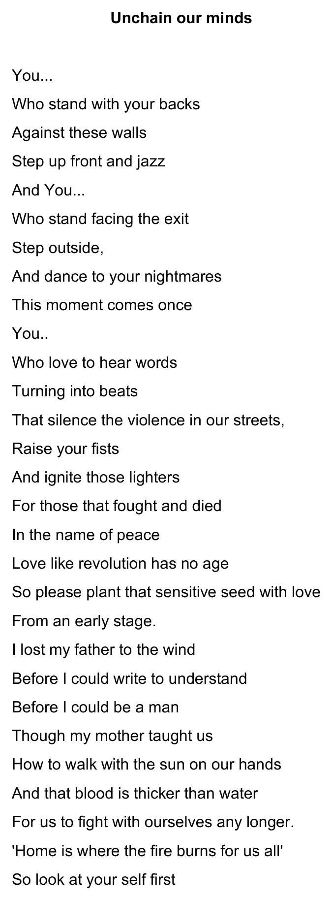 Original poem 2 page — In Time. Exact facsimile from the authorised EPUB.