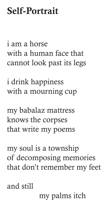 Original poem 1 page — Oncoming Traffic. Exact facsimile from the authorised EPUB.